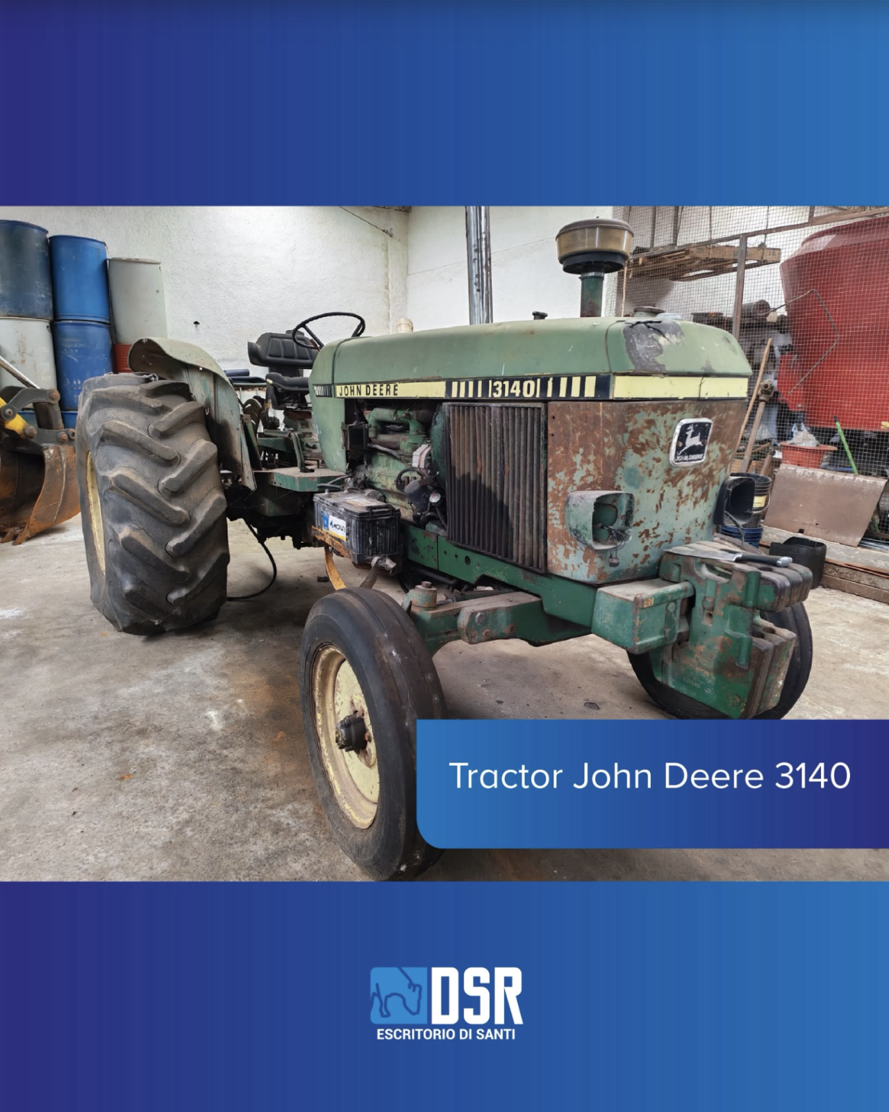 Tractor John Deere 3140